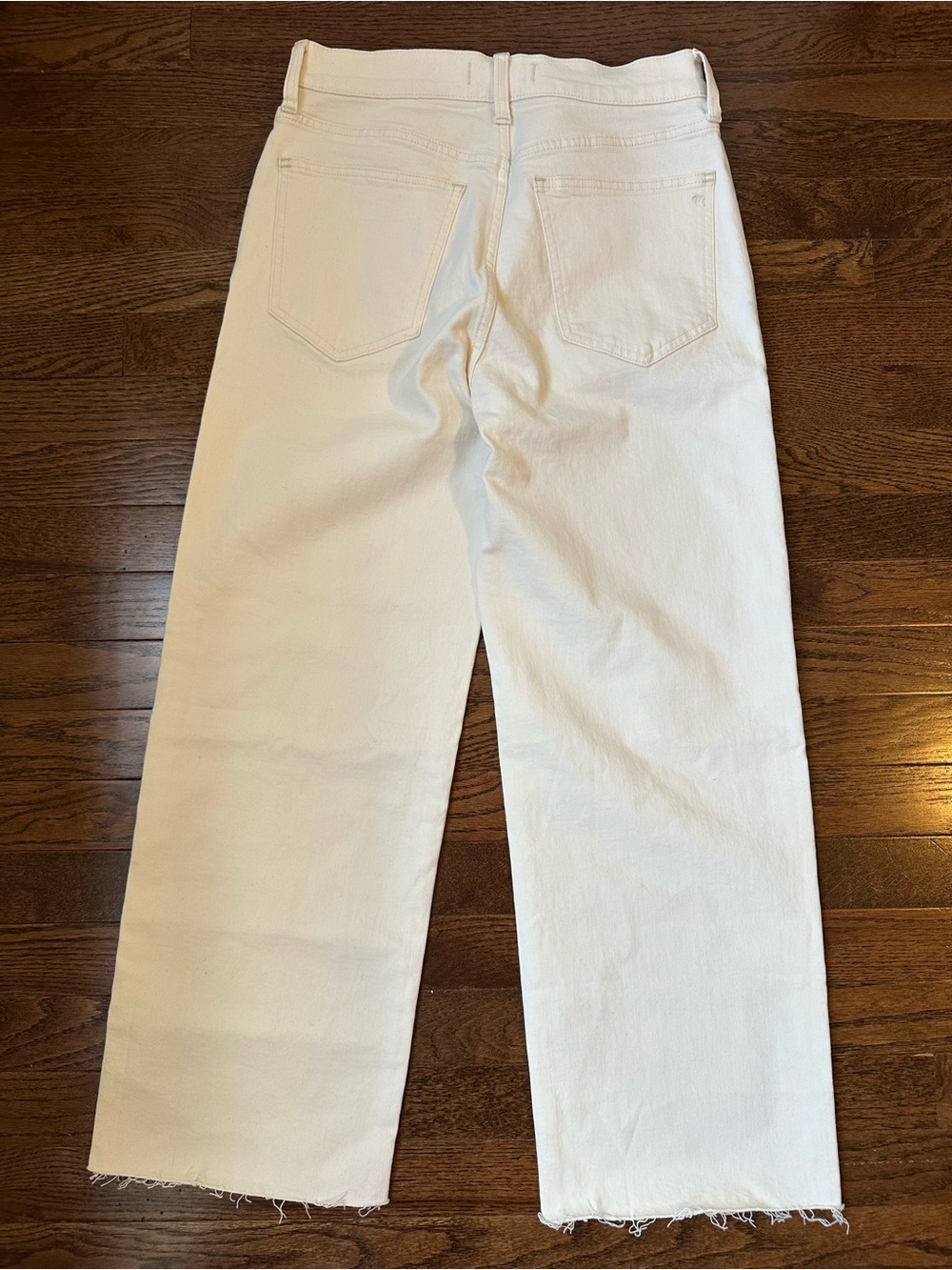NWT Madewell Perfect Vintage Wide-Leg Crop Jean in Vintage Canvas - Picture 8 of 12